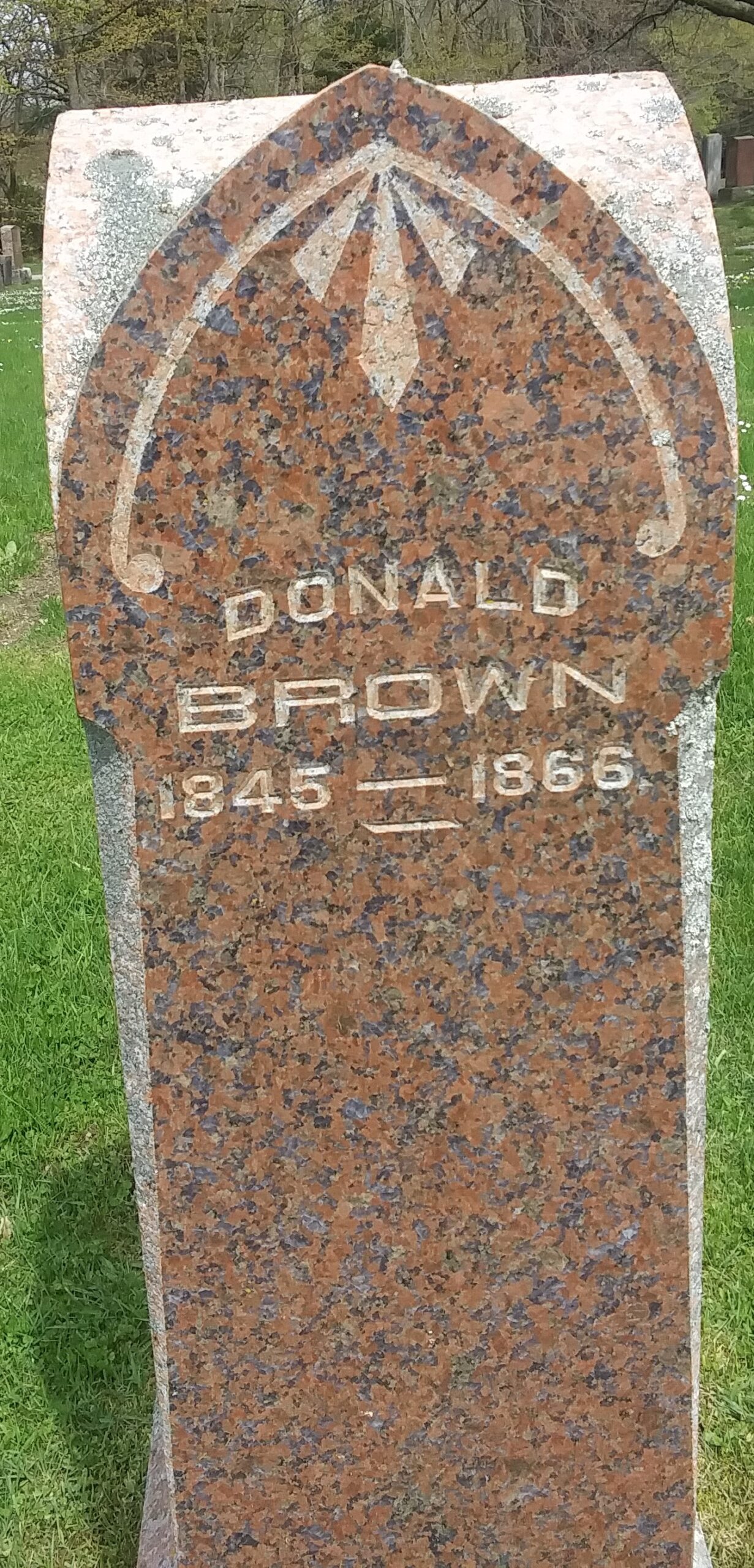 Donald Brown, Greenwood Cem, Owen Sound 2023