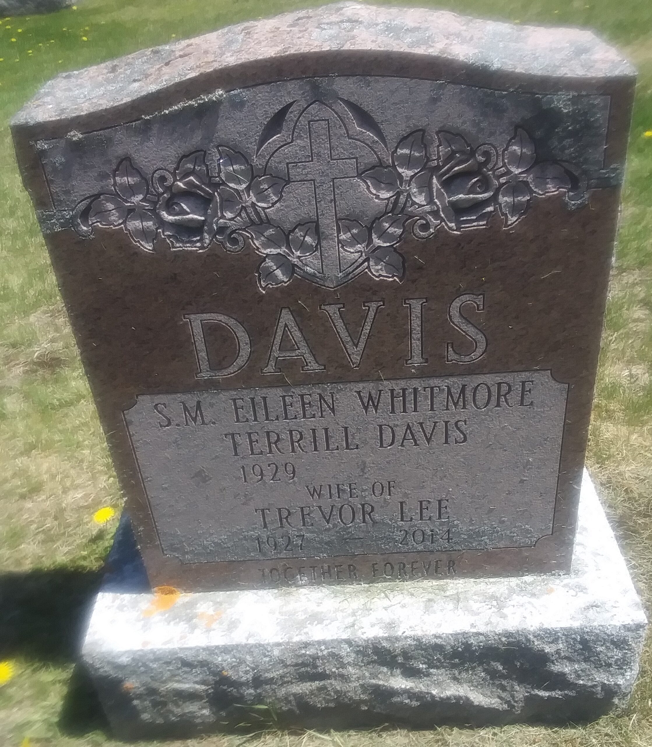 Tombstone Eileen Davis