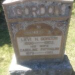Tombstone Levi Gordon
