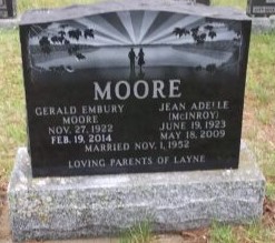 Tombstone Gerald Moore