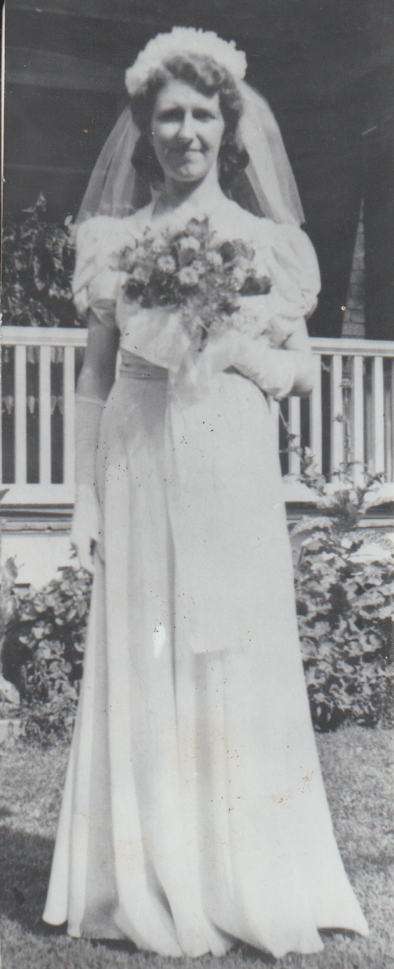 Mabel Miller wedding July 8, 1943