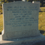 Angus Gillespie Tombstone, Creemore
