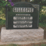 Tombstone Lavina, Priscilla, Margaret Gillespie, Brantford