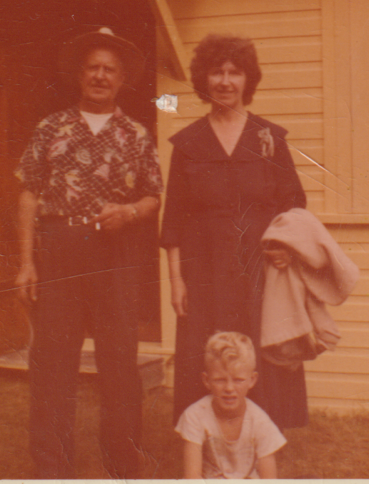 Charlie Jarrett with Mom & Glenn