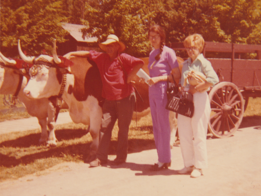 Nola Crosby & I to Upper Canada Village 1971