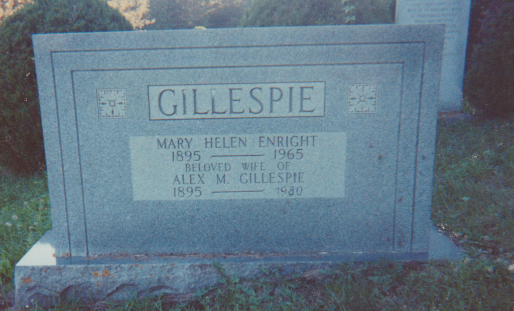 Ontario Tombstone: Alex M Gillespie, Creemore Union Cemetery, Simcoe Co ...