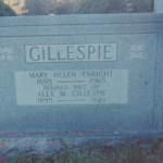 Tombstone Alex M Gillespie Creemore
