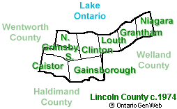 Map Lincoln County