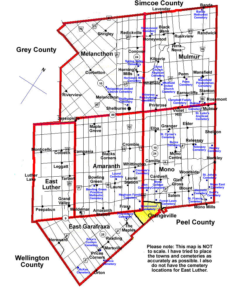 dufferincountymap dufferincountymap