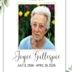 Joyce Gillespie Joyce Gillespie